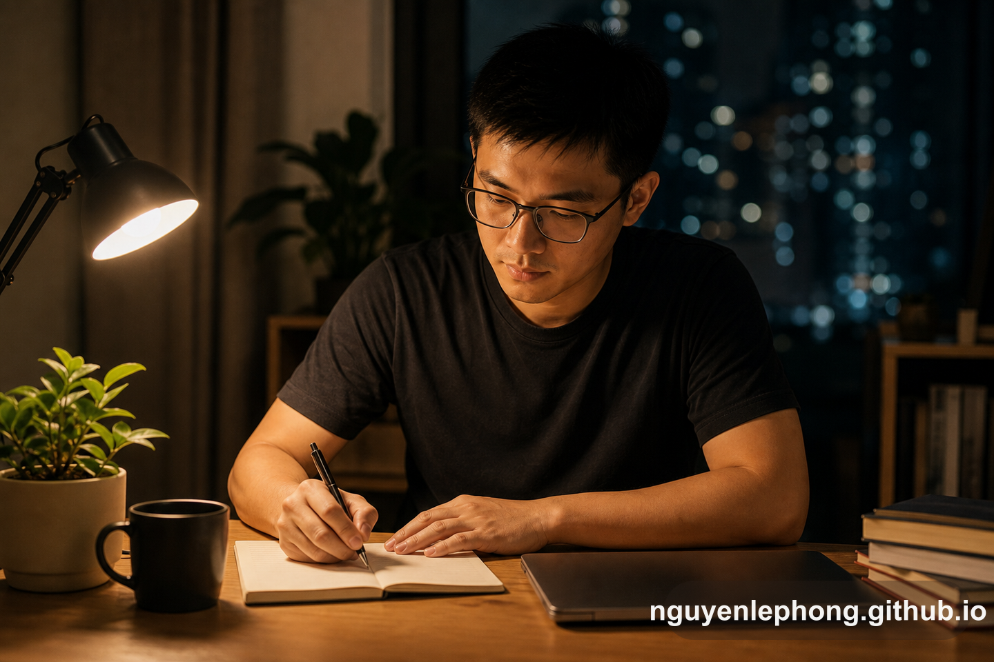 Nguyen Le Phong viết vài dòng review cuối ngày dưới ánh đèn ấm, biến một hành động nhỏ thành một phiếu bầu cho con người mình muốn trở thành.